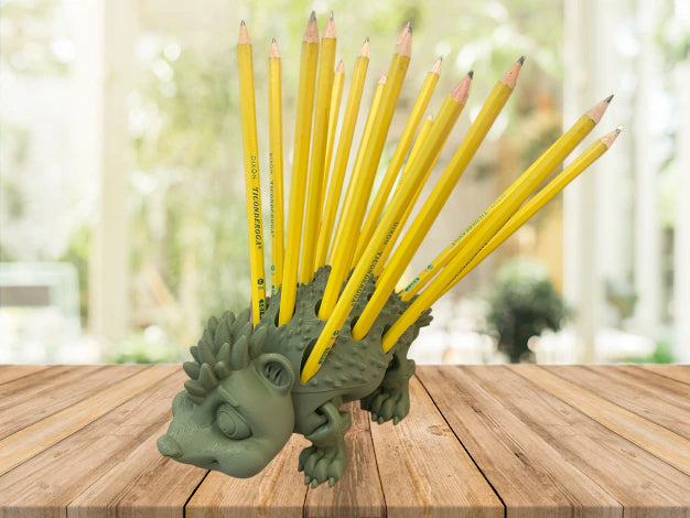 Flexi Hedgehog Pen Holder