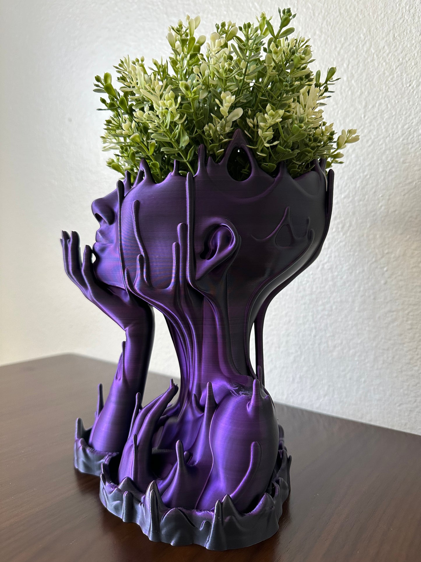 Melted Girl Planter