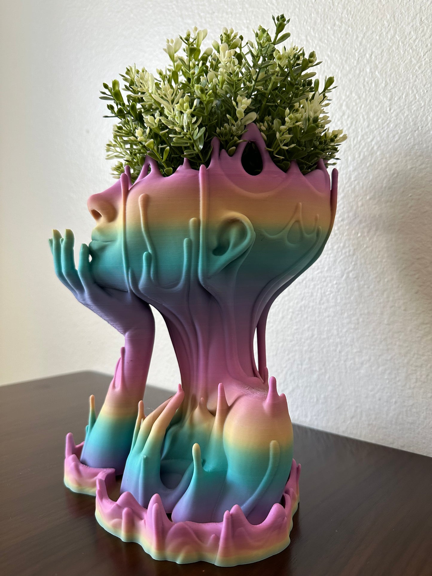 Melted Girl Planter