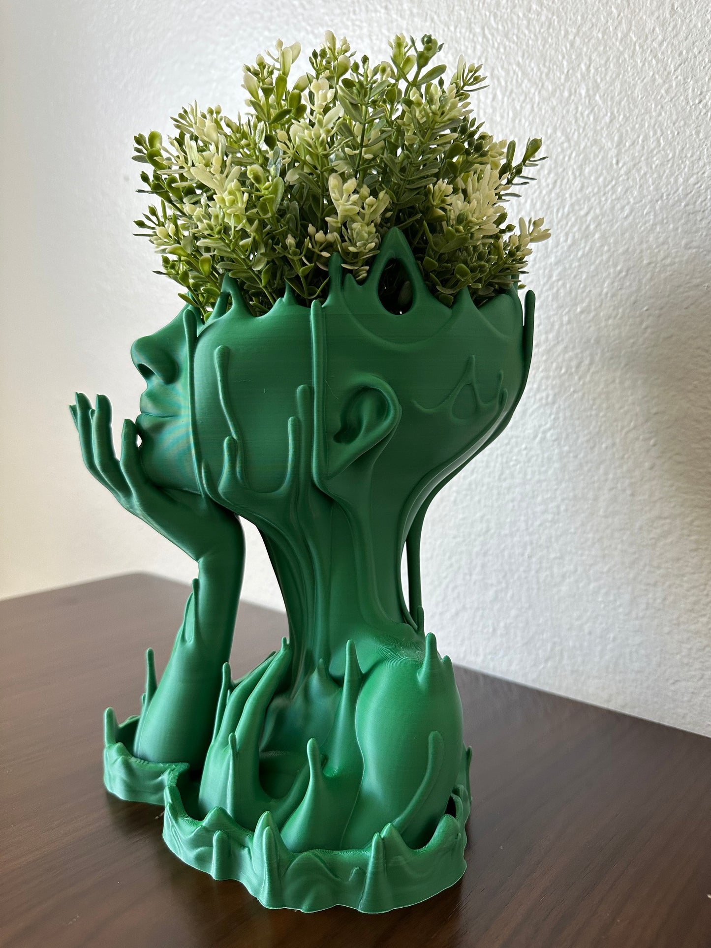 Melted Girl Planter